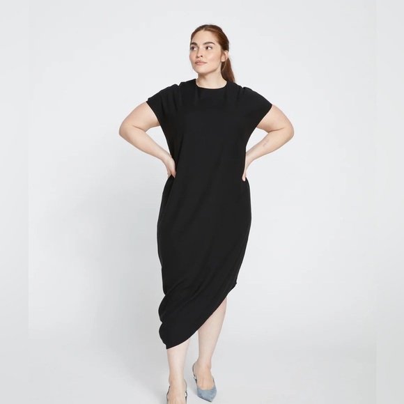 EUC UNIVERSAL STANDARD Iconic Geneva Dress Pima Cotton Blend - Picture 2 of 9